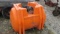 17-3 - ORANGE CIBA-GEIGY 110-GALLON SHUTTLE TANK WITH PUMP