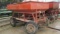 74-4 - 10 FT RED GRAVITY BED WAGON