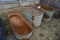46-2 - (3) GALANIZED WATER TANKS (RUSTED)