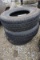 63-2 - (3) TRAILER TIRES, 15