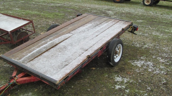 22-24 - 8 FT FLATBED TRAILER