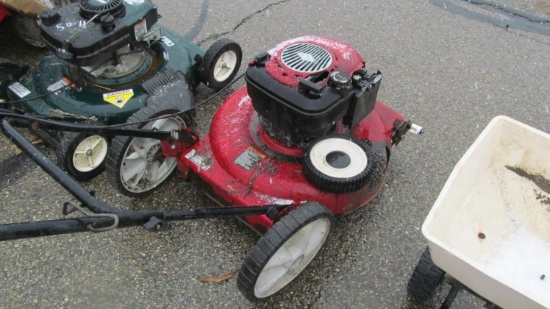 50-10 - RED CRAFTSMAN MOWER WITH 22 INCH DECK