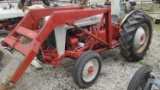 26-1 - FORD JUBILEE TRACTOR W/TRIP BUCKET LOADER (GAS)