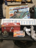 36-3 - TRACTOR SEAT, ENGINE PARTS, ENGINE FILTER, ENGINE GUARD, TRAIN SET