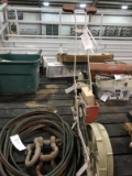 49-12 - ACETYLENE HOSE, (2) CLEVISES, GARDEN SEED PLANTER