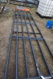 22-19 - (2) 16 FT STEEL PIPE GATES