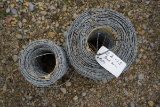 22-15 - (2) BARBED WIRE ROLLS (X2)