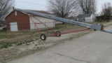 29-6 - HUTCHINSON GRAIN AUGER WITH ELECTRIC DRIVE