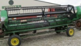 75-7 & 75-6 - JOHN DEERE 915 GRAIN TABLE WITH JOHN DEERE HEADER CART