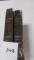 (2) Volumes Delaware County, Indiana, Volumes 1&2, C. 1908 By G. W. H. Kemper, Lewis Publishing Comp