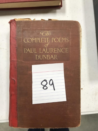 The Complete Poems Of Paul Laurence Dunbar, W. D. Howells, Dodd Mead And Company, C. 1917