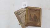 (3) Almanacs, 1849, 1851, 1852 (rough)