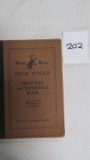 Buck Brothers Edge Tools Price List And Reference Book, No. 12, Second Edition, C. 1913 (very Good)