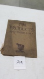 J. M. Products And Their Uses, C. 1915 (rough)