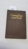 (2) Books: Oriental Rugs In The Home, Edition 1, C. 1913, By Nahigian Brothers (includes Several Col
