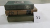 (3) Books: Life And Adventure Of Buffalo Bill, C. 1927, Wiley Book Company, Printed By The Colonial