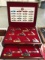 Case XX Winston Motorsports 20th Anniversary Mint Set display w/(21) knives & collector catalog, #12