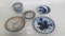 (5) comtemporary pottery pieces - signed by Carlie Tart 2000