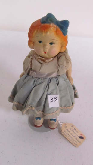 6" Occupied Japan bisque doll
