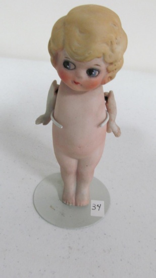 6.75" Bisque Kewpie doll "Made in Japan"