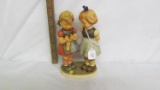 Hummel figurine: Knitting Lessons