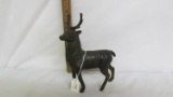 Cast iron stag bank