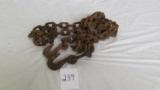 12.5' heavy duty chain w/both hooks