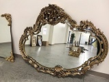 Large decorative plastic mirror 47x57