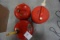 (2) Metal Fuel Canisters And (1) Plastic Fuel Canister