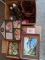Lamp Oil, Cigar Boxes, Snowglobe, Picture Frame