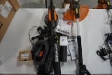 32-volt Max Worx String Trimmer, Edger And Blower With Charger, (3) Batteries, And Extra Attatchment