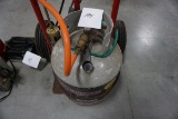 2-wheel Dolley With Attached Propane Weed Burner