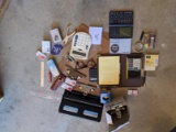 Miscellaneous Office Supplies And Smith Corona Typewriter