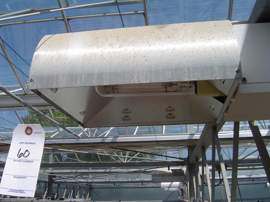 (3) PARSOURCE 600 WATT HIGH PRESSURE SODIUM LIGHTS - ONE ROW