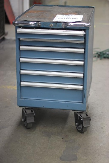 6-DRAWER TOOL CHEST FULL OF MACHINIST TOOLS AND TOOLING