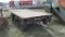 50-2 ANTIQUE FLATBED WAGON WITH WOOD SPOKE WHEELS