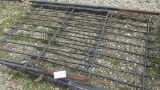 23-3 DOUBLE IRON DRIVEWAY GATES ON FRAME HINGES (5