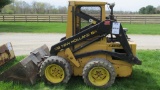 NEW HOLLAND L455 SKID LOADER WITH 5' BUCKET & 2,573 HOURS