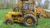 MASSEY FERGUSON MODEL 204 HYDRAULIC TILT FORKLIFT WITH WEIGHTS (SOME DAMAGE