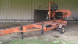 WOOD-MISER MODEL LT30 PORTABLE SAWMILL WITH 14-HP KOHLER GAS ENGINE & SEVER