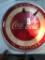 1950s COCA COLA ADVERTISING CLOCK - LIGHTS UP AND WORKS
