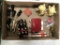 LARGE LOT OF COCA COLA ITEMS INCLUDING; TOOTHPICK DISPENSER, (2) 6-PACK BOT