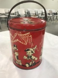 1940 PINOCHIO BISCUIT TIN BY WALT DISNEY PRODUCTIONS