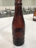 EARLY 1900s AMBER COCA COLA BOTTLE, COLUMBUS, OH