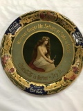1908 FRAMED COCA COLA TRAY BY WESTERN COCA COLA BOTTLING CO - 12.125