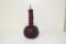 FENTON AMYTHYST HOBNAILED BARBER BOTTLE, 8.5