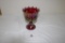 FENTON CARNIVAL GLASS PEDESTAL CANDY DISH, 5.5