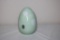 FENTON HANGING HEART ART GLASS EGG, 4.75