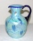 FENTON HANGING HEARTS PITCHER, BY DAVE FETTY, 4/22/2007, #894/1250, 8.25