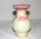 FENTON BURMESE LAMP SHADE, FLORAL DECORATION, CAT AND BUTTERFLY, 7